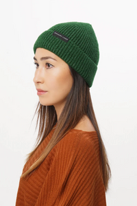 Origin Ribbed Beanie - Flecked Green