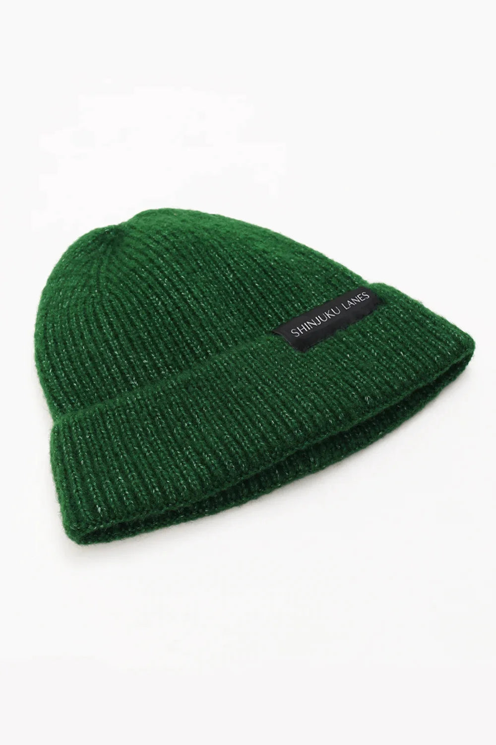 Origin Ribbed Beanie - Flecked Green