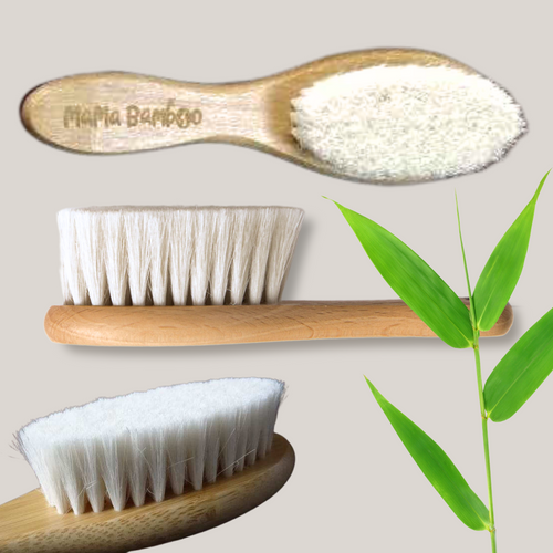 Bamboo Baby Hairbrush