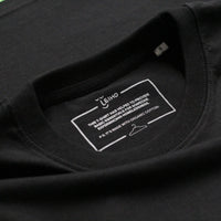 Tee-L-C Black Organic Cotton T-Shirt