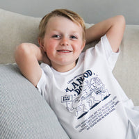 Planet Do Good White Organic Cotton Kids Graphic T-shirt