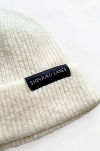 Origin Ribbed Beanie - Ivory