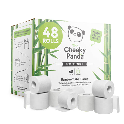 Bamboo Unwrapped Toilet Paper 48