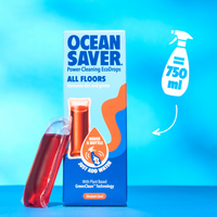 All Purpose Floor EcoDrop - Rhubarb Coral (6 pack) - OceanSaver