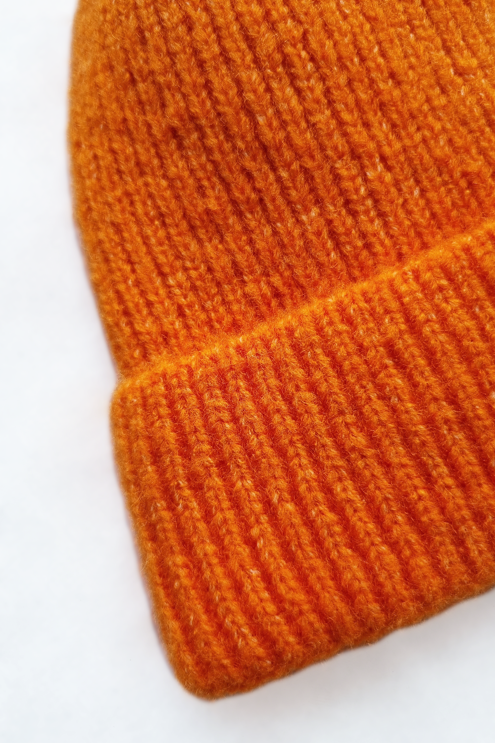 Origin Ribbed Beanie - Flecked Orange