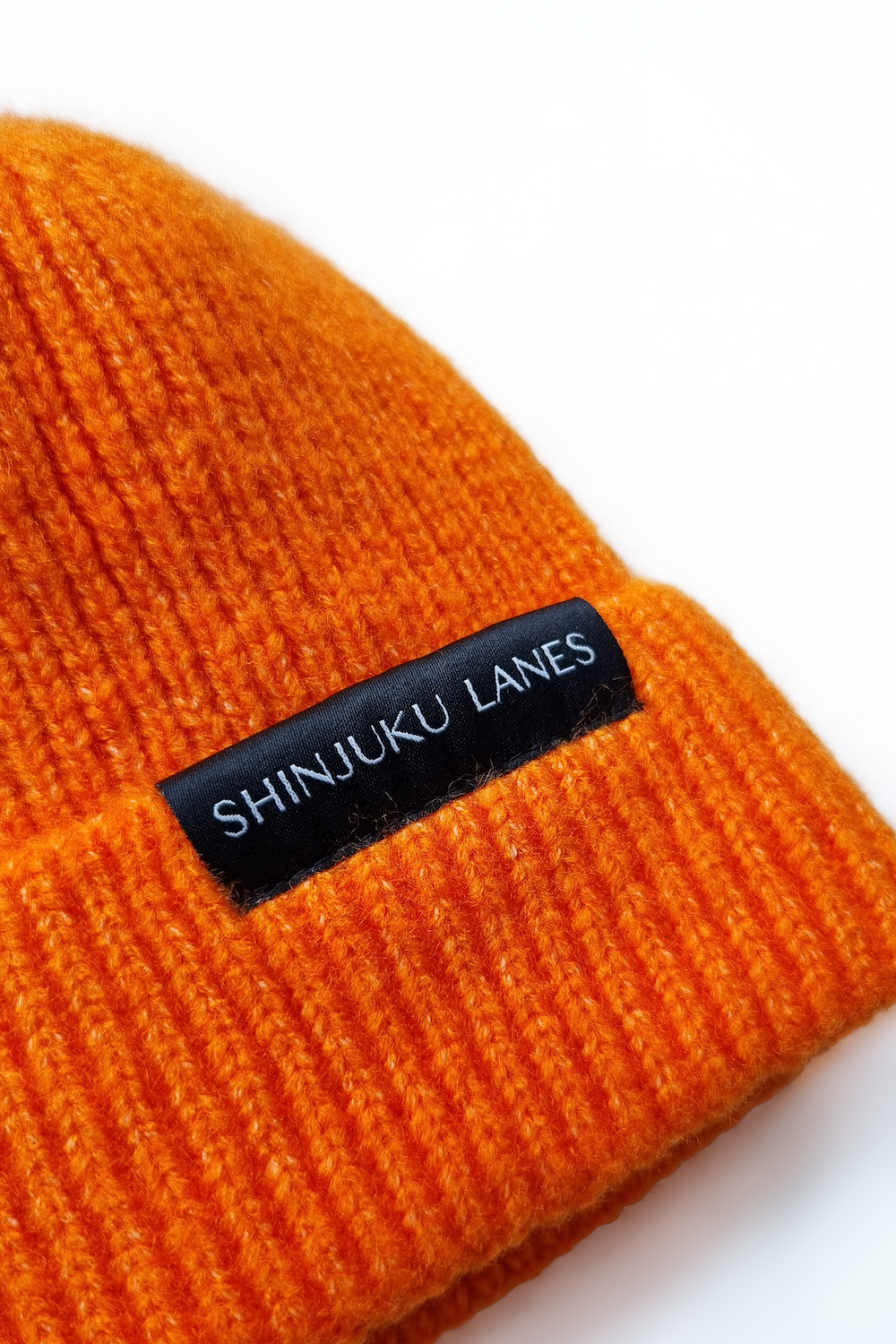 Origin Ribbed Beanie - Flecked Orange