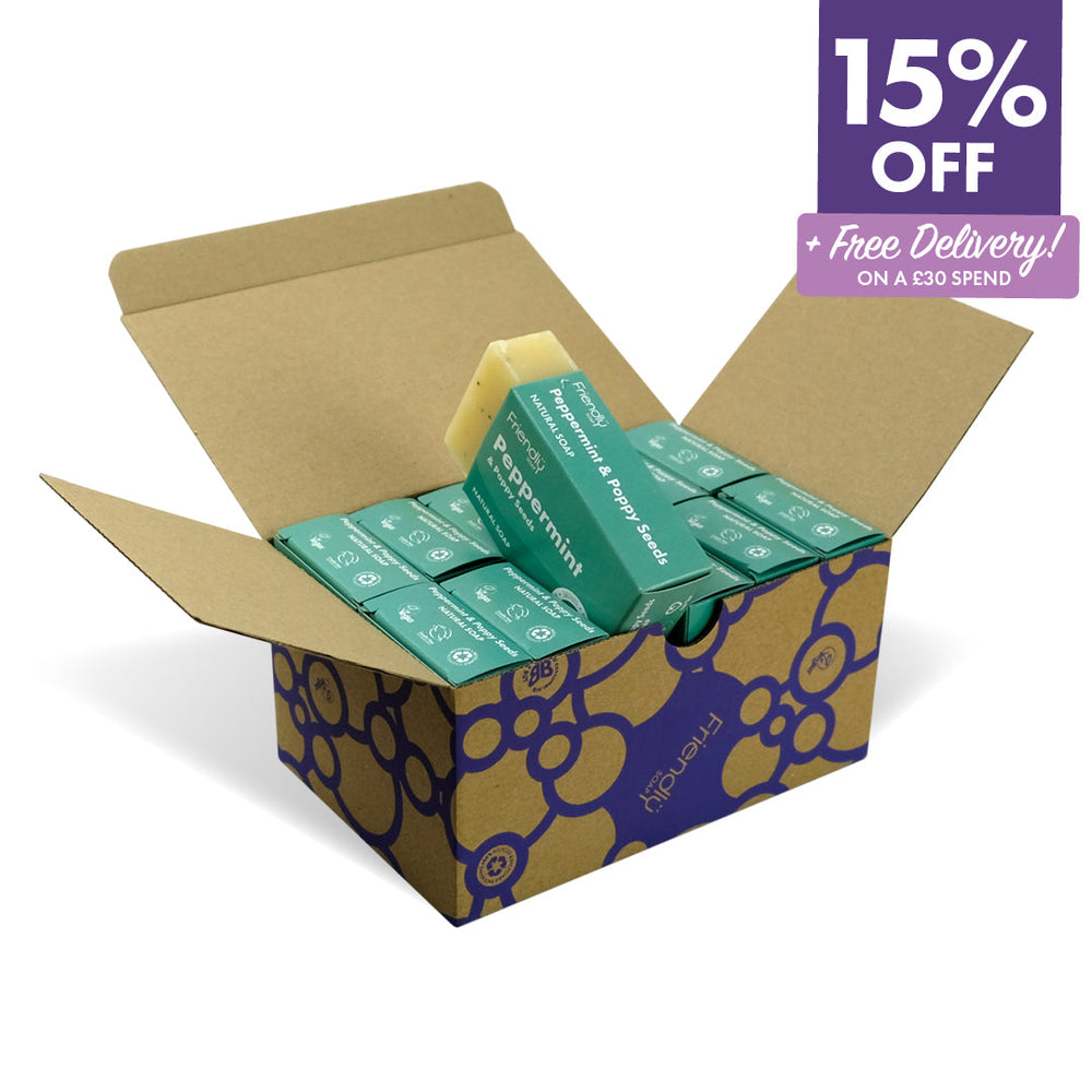 12 Pack - Natural Soap - Peppermint