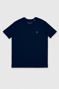 Navy Chest Logo T-Shirt