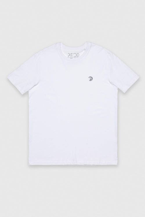 White Chest Logo T-Shirt