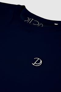 Navy Chest Logo T-Shirt