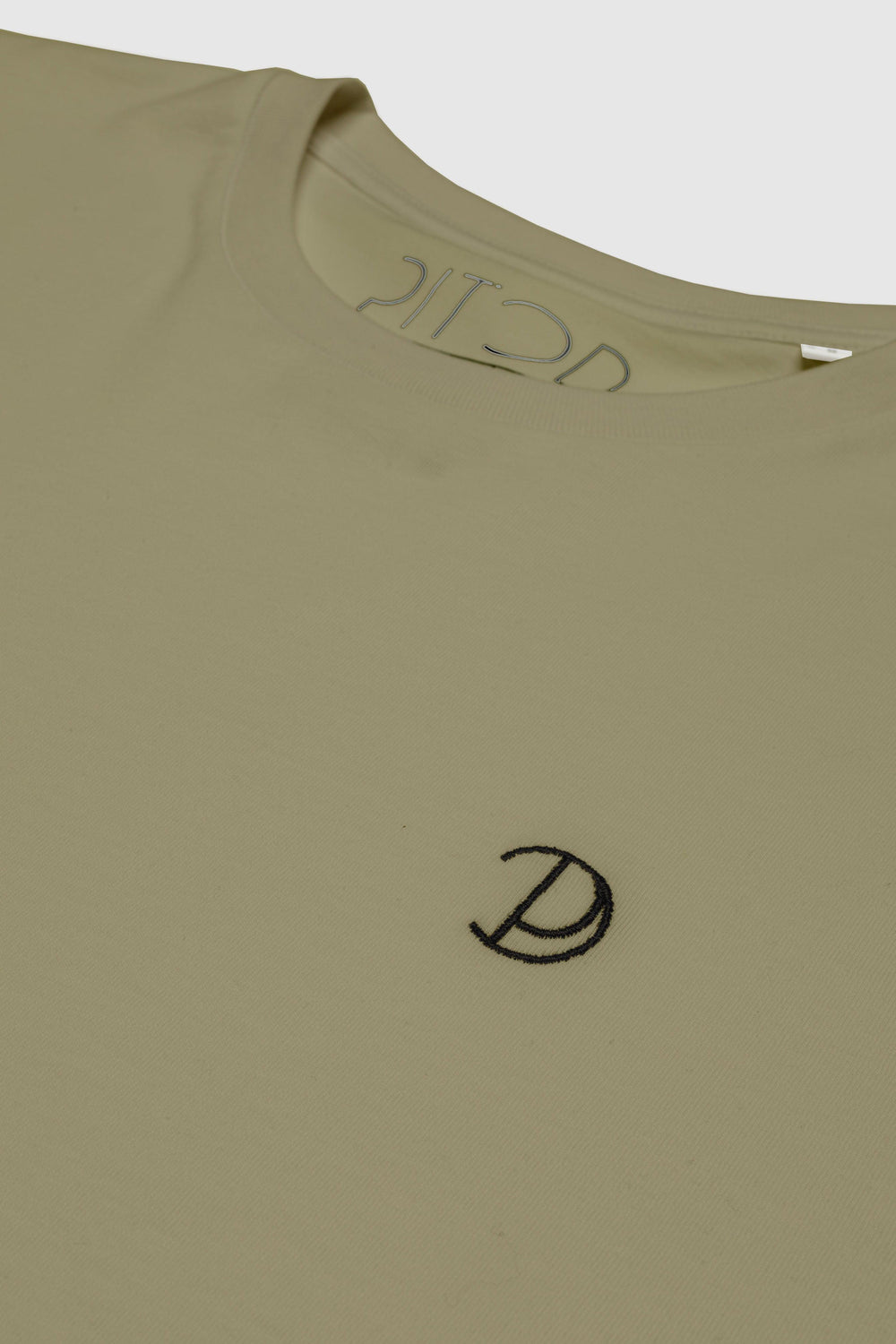 Sage Green Chest Logo T-Shirt