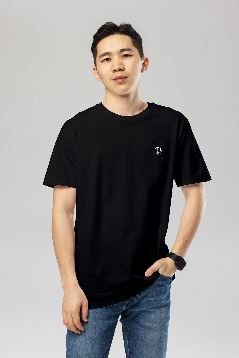 Black Chest Logo T-Shirt