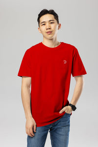 Red Chest Logo T-Shirt