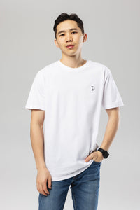 White Chest Logo T-Shirt