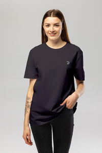 Anthracite Chest Logo T-Shirt