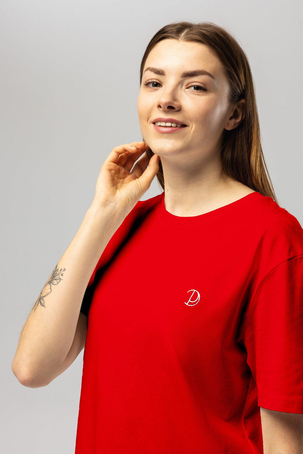 Red Chest Logo T-Shirt