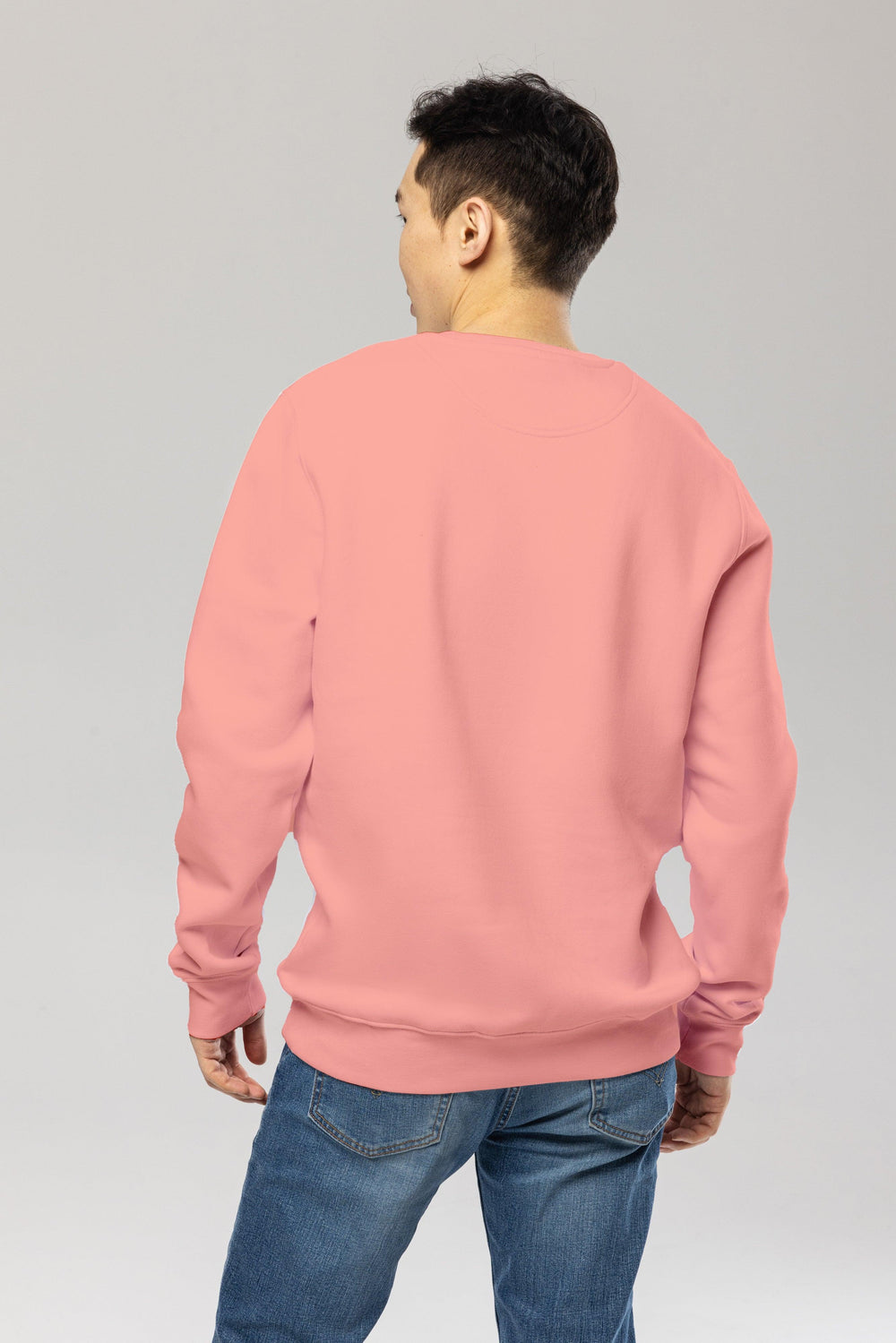 Canyon Pink Embroidered Logo Sweatshirt