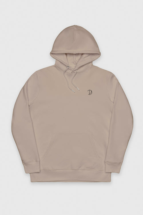 Desert Dust Embroidered Logo Hoodie