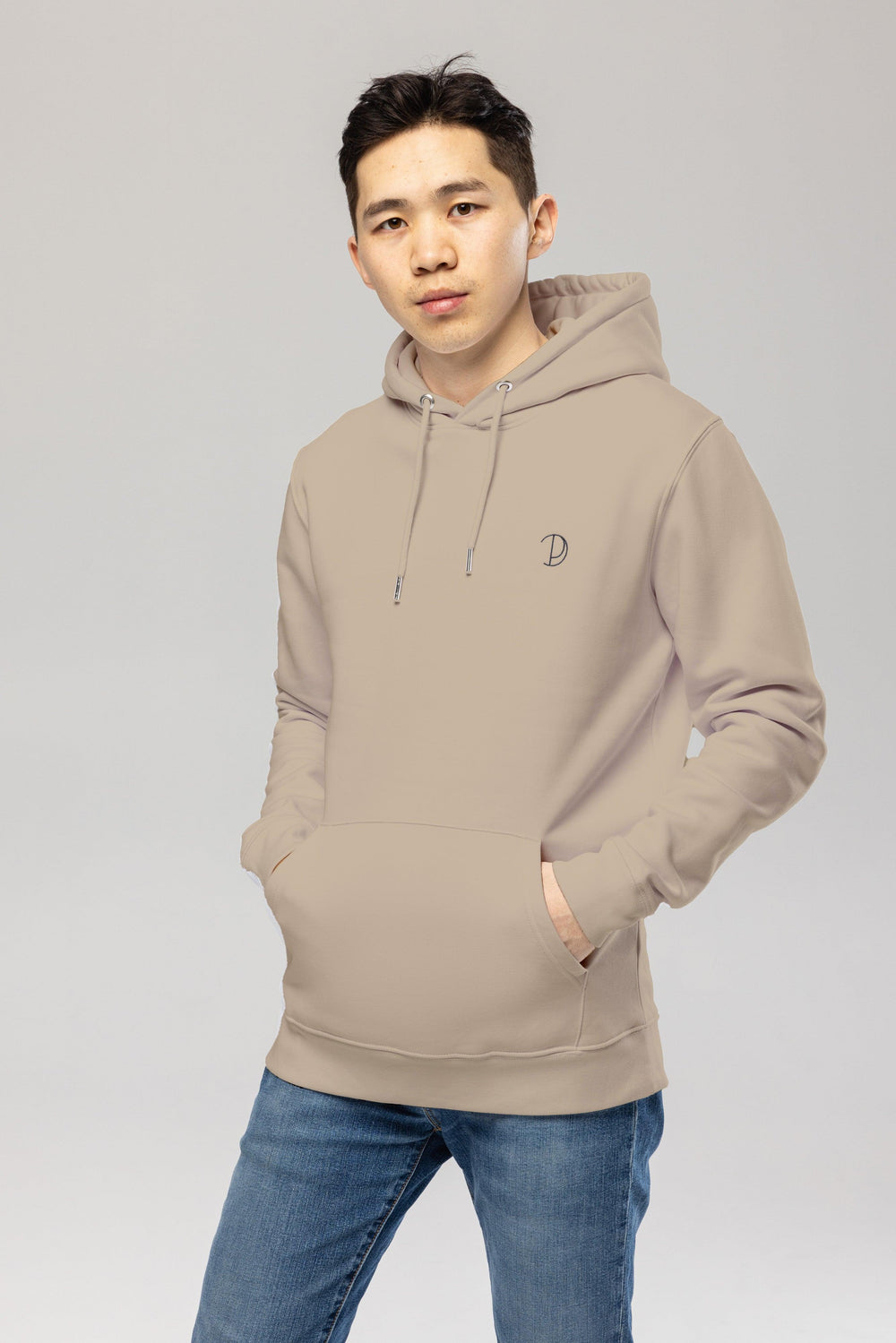 Desert Dust Embroidered Logo Hoodie