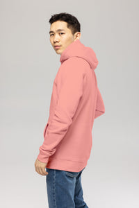 Canyon Pink Embroidered Logo Hoodie