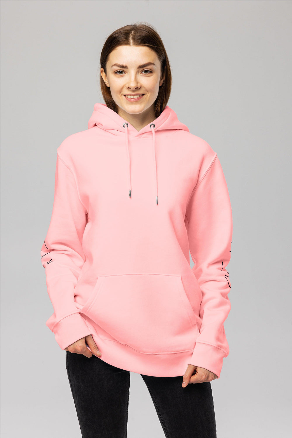 Canyon Pink Pitod Sleeve Hoodie