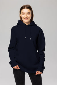 Navy Pitod Sleeve Hoodie