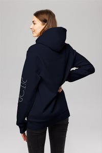 Navy Pitod Sleeve Hoodie