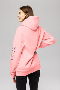 Canyon Pink Pitod Sleeve Hoodie