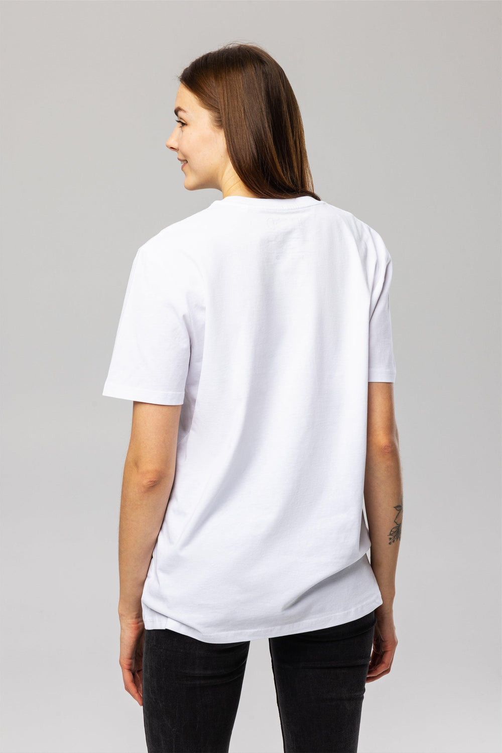 White Flower Arms T-Shirt