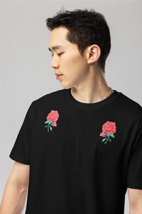 Black Flower Arms T-Shirt