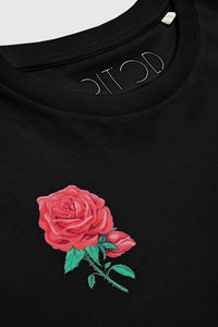 Black Flower Arms T-Shirt