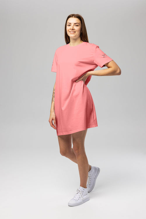 Canyon Pink Logo T-Shirt Dress