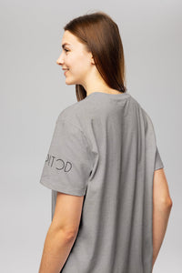 Heather Grey Logo T-Shirt Dress