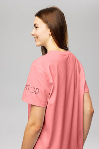 Canyon Pink Logo T-Shirt Dress