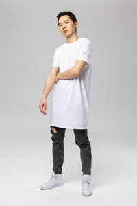 White Logo T-Shirt Dress