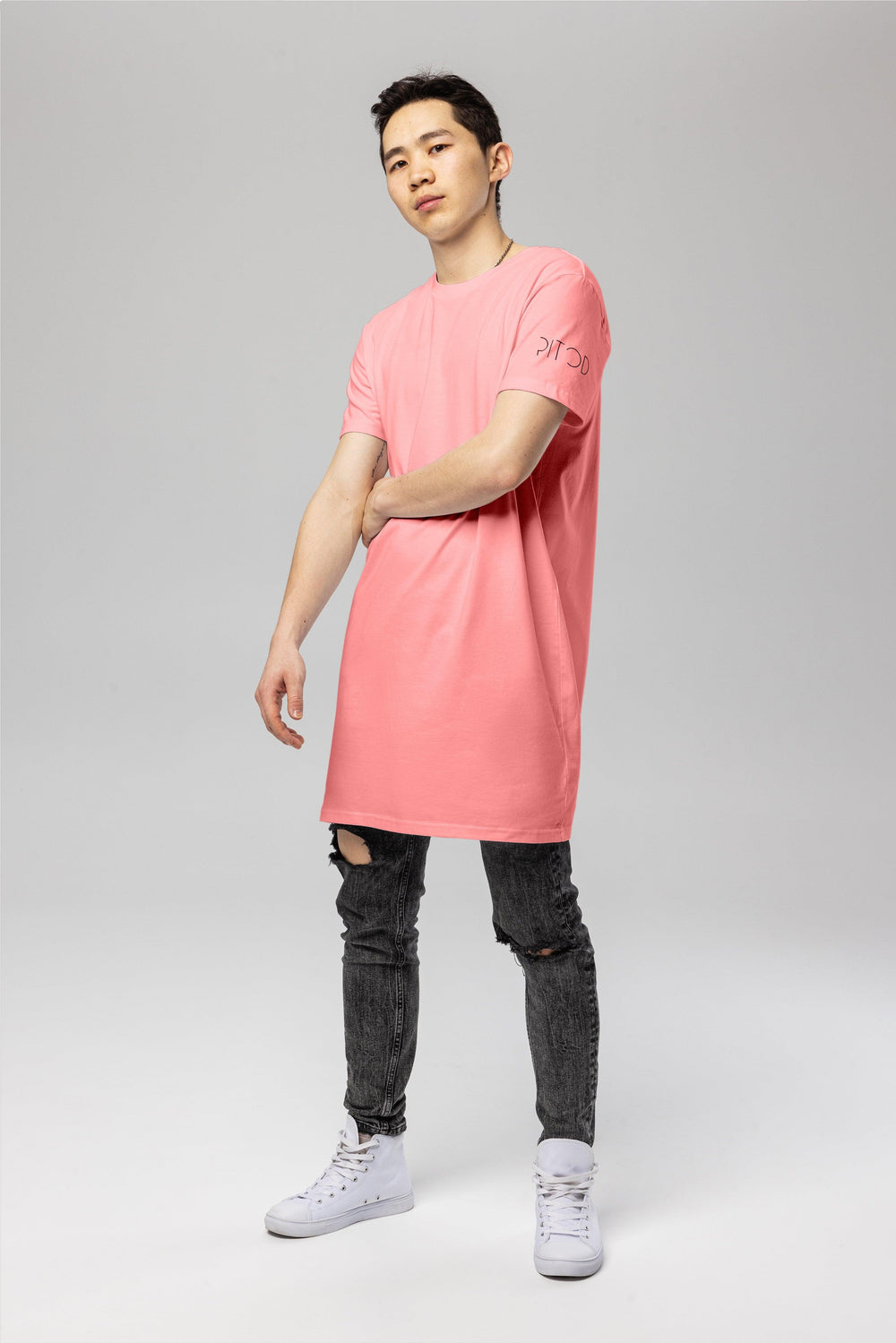 Canyon Pink Logo T-Shirt Dress