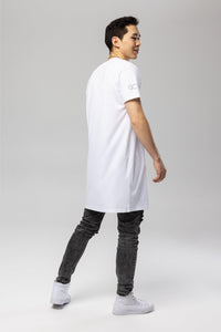 White Logo T-Shirt Dress