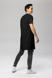 Black Logo T-Shirt Dress