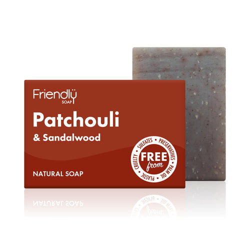 12 Pack - Natural Soap - Patchouli & Sandalwood