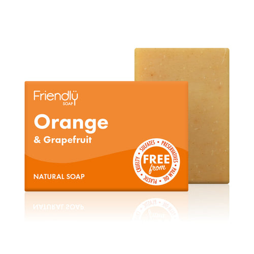 12 Pack - Natural Soap - Orange & Grapefruit