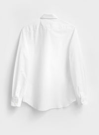 Recycled Italian White Cut-Away Shirt