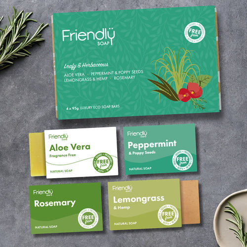Natural Soap Selection - Leafy & Herbaceous