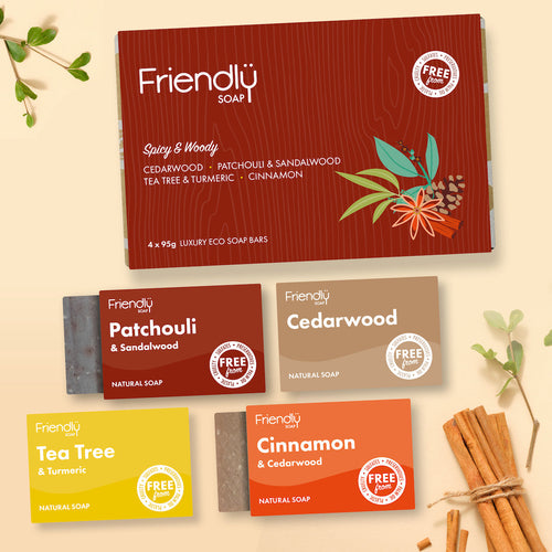 Natural Soap Selection - Spicy & Woody