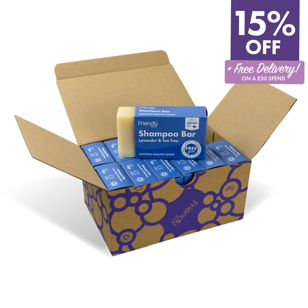 12 Pack - Shampoo Bar - Lavender & Tea Tree