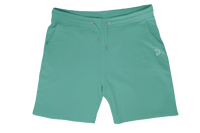 Teal Monstera Printed P Shorts