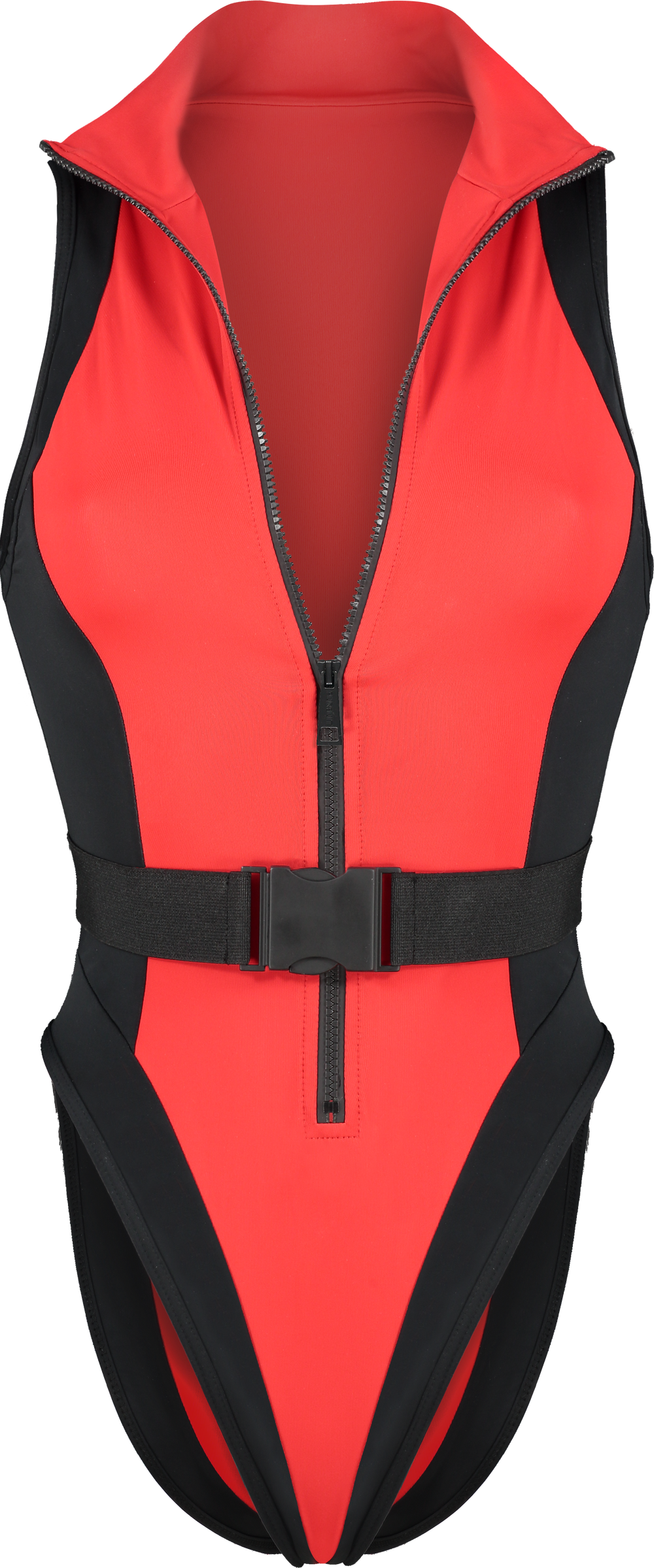 The Viper Sculpt Suit - Racer red