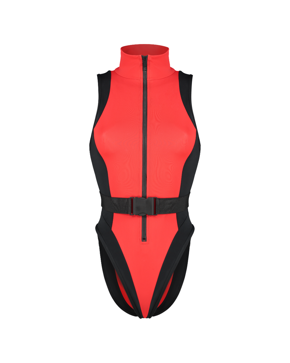 The Viper Sculpt Suit - Racer red