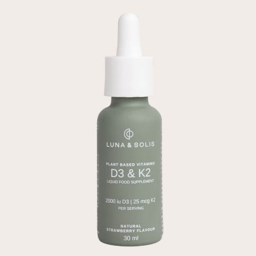 Plant Based Vitamin D3 & K2 Liquid Drops