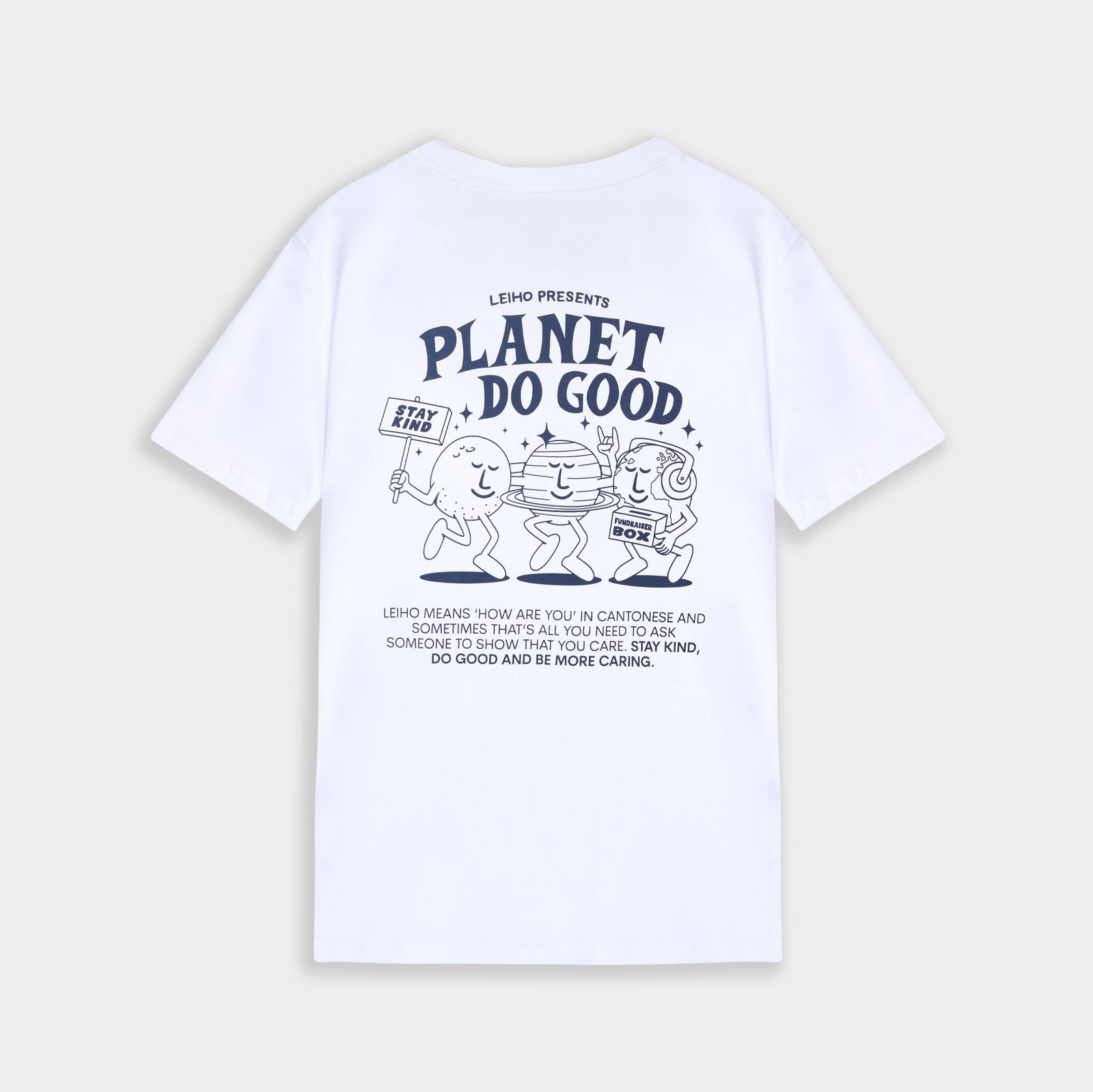 Planet Do Good White Organic Cotton Graphic T-shirt