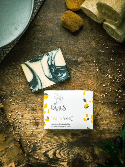 Yin & Yang - Patchouli, Geranium Rose, Lavender Soap